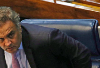 ADAE573   BSB  -  13/03/2018 - STF / TURMAS -  POLITICA    Senador Aécio Neves durante sessão da ordem do dia no plenário no Senado, em Brasilia. 
FOTO: ANDRE DUSEK/ESTADAO