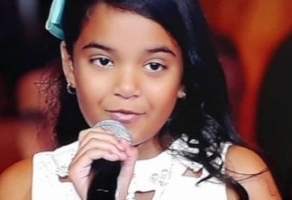 VEJA VÍDEO: Paraibana Mariah é selecionada para próxima fase do The Voice Kids