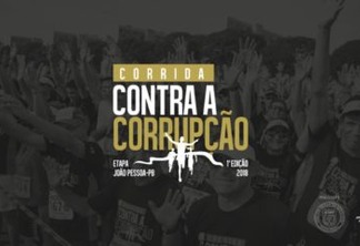 Corrida Contra a Corrupção: atletas podem se inscrever até o fim desta quarta-feira