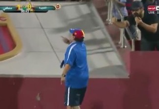 Após empate aos 54 do segundo tempo, Maradona vai ao delírio e xinga torcida