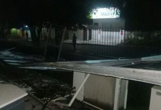 Bandidos explodem agência bancária em Lagoa de Dentro e aterrorizam população