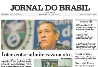 NOLTALGIA: Após oito anos Jornal do Brasil volta a ser distribuído em sua versão impressa