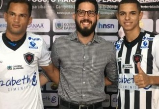 Se preparando para enfrentar o Náutico-PE, Botafogo-PB treina e apresenta dois reforços