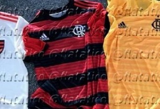 Imagens das novas camisas do Flamengo vazam na web; confira