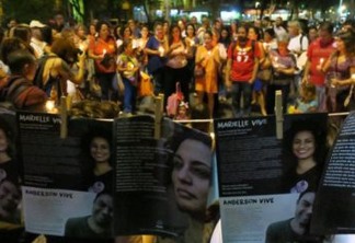 LUZES: Manifestantes acendem velas para Marielle e Anderson no Brasil e no exterior