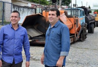 Santa Rita inicia novas obras de pavimentação
