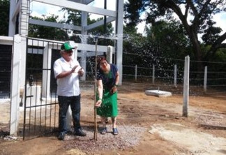 Márcia Lucena entrega sistema de abastecimento de água no Gurugi