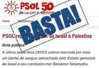 Federação Israelita do Rio pede desfiliação de judeus do PSOL