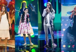 Eduarda Brasil, Mariah Yohana, Neto Junqueira e Talita Cipriano disputam a grande final do The Voice Kids