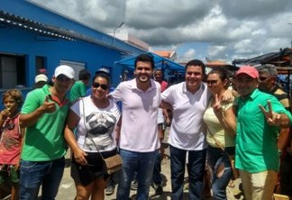 Em Ingá, Wilson Santiago e Wilson Filho visitam lideranças políticas locais