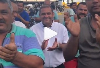 VEJA VÍDEO: 'Os trabalhadores fazem protesto justo e têm meu apoio total', diz Emerson Machado