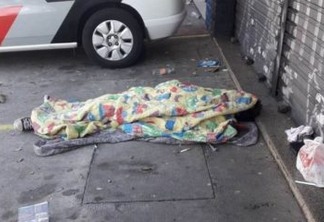 Dois moradores de rua morrem durante a madrugada mais fria do ano