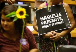 Brasília(DF), 20/02/2018 Ato em homenagem à Marielle Franco, na Câmara dos Deputados. Local: Congresso Nacional Brasília DF. Igo Estrela/Metrópoles