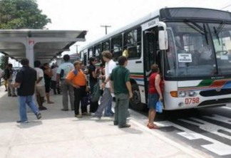 Frota de ônibus em João Pessoa segue reduzida nesta quarta-feira, diz Sintur-JP