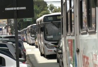 Ônibus circulam nesta segunda com 70% da frota em João Pessoa