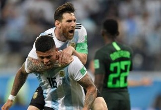 COPA DO MUNDO:  No sufoco Argentina vence a Nigéria e se conduz às oitavas de final