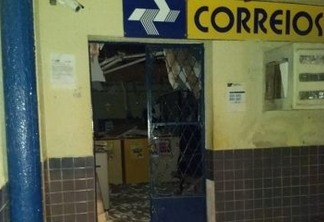 MAIS UM ATAQUE: agência dos Correios é explodida no Sertão paraibano