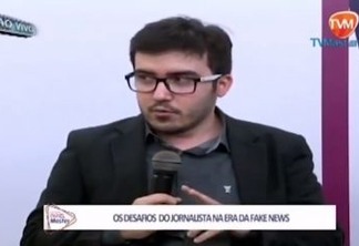 VEJA VÍDEO: Jornalista Felipe Nunes comenta sobre os desafios do jornalismo na era das 'fake news', em entrevista ao 'Painel Master'