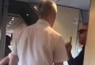Galvão Bueno briga com funcionário de trem na Rússia; VEJA VÍDEO!
