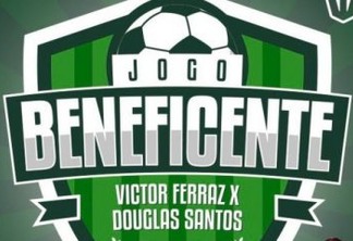Jogo beneficente reúne Victor Ferraz, Douglas Santos e amigos em João Pessoa