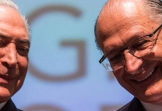 CUSPINDO NO PRATO QUE COMEU: Alckmin critica Temer e condena governo ilegitimo do ex-aliado