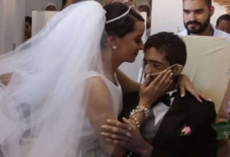 Noivo morre de câncer dias após se casar em hospital - VEJA VÍDEO