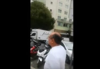 Em Lisboa, Gilmar Mendes é hostilizado ao caminhar na rua - VEJA VÍDEO!