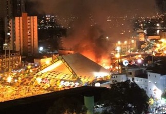 Laudo aponta que incêndio no Parque do Povo foi acidental