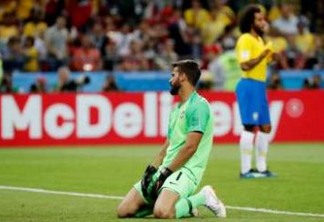 “Vontade de Deus”, diz Alisson sobre derrota do Brasil para Bélgica