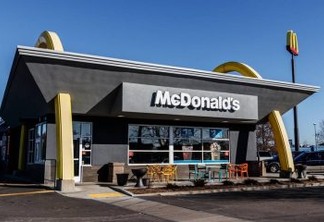 Lafayette - Circa February 2018: McDonald's Restaurant Location. McDonald's is a Chain of Hamburger Restaurants I