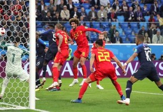 França vai vencendo a Bélgica pelas semis da Copa; 1 a 0