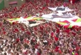 VEJA VÍDEOS: Movimento por Lula ou festa na Espanha? Fakenews transformou corrida de touros em Festival Lula Livre