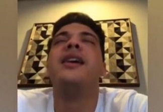 'ATOR DE TAUBATÉ': Wesley Safadão grava vídeo 'chorando' e internautas não perdoam - VEJA VÍDEO