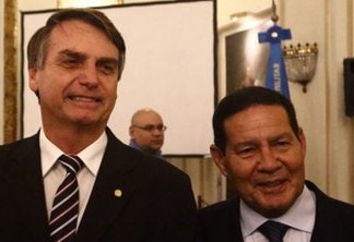 Bolsonaro viaja para Suíça e Mourão assume Presidência da República nesta segunda