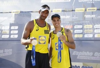 Vice-campeões mundiais em 2013, Ricardo e Álvaro voltam a formar dupla nas areias