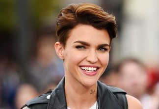 UNIVERSAL CITY, CA - JULY 08:  Ruby Rose visits "Extra" at Universal Studios Hollywood on July 8, 2015 in Universal City, California.  (Photo by Noel Vasquez/Getty Images)