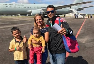 EM JOÃO PESSOA: 'Abrem-se portas para uma nova vida', diz família venezuelana
