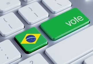Brazil High Resolution Vote Concept