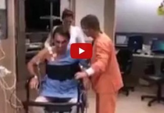 VEJA VÍDEO: Bolsonaro recebe alta da UTI, faz fisioterapia e caminha pelo quarto sem dor