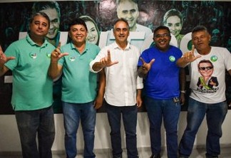 Vereador e suplentes do MDB aderem à campanha de Lucélio Cartaxo
