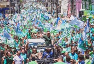 'A Paraíba quer o novo para transformar pra melhor a vida de todos com Lucélio', afirmou o presidente do PV durante caminhada