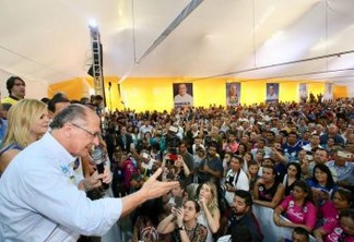 'Não há ataque, mostramos o que ele fala', diz Alckmin sobre Bolsonaro