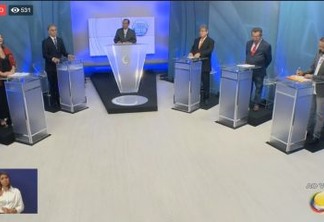 Minuto a Minuto: Saiba como foi o debate com os candidatos ao Governo da Paraíba