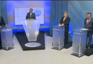 TV Correio/Record TV realizam debate com candidatos ao Governo da Paraíba - VEJA VÍDEO!