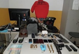 Polícia Militar rastreia celular roubado e prende suspeito de praticar vários assaltos na Paraíba