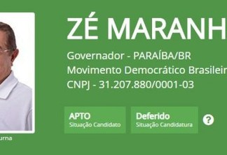 TRE defere registros de candidaturas de João Azevedo e Zé Maranhão