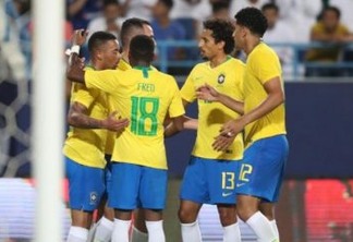 Com gols de Gabriel Jesus e Alex Sandro, Brasil vence Arábia Saudita por 2 a 0