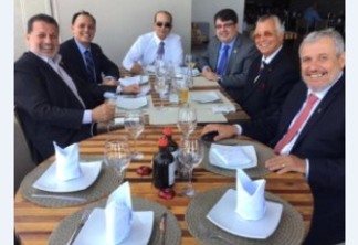 Candidato a governador do DF, Ibaneis Rocha oferece almoço para colegas advogados em Brasília