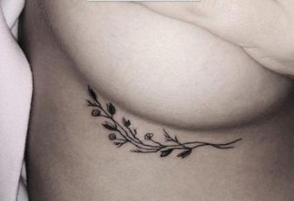 Em Paris, Bruna Marquezine faz tattoo embaixo do seio
