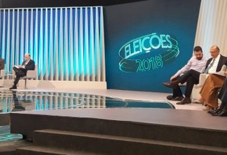 ÚLTIMO DEBATE: Sete presidenciais debatem na TV Globo enquanto Bolsonaro esteve na TV Record
